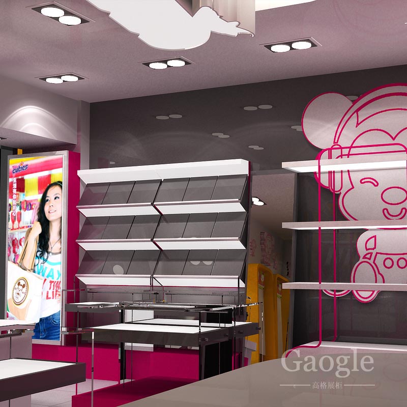 童裝米奇精品貨架