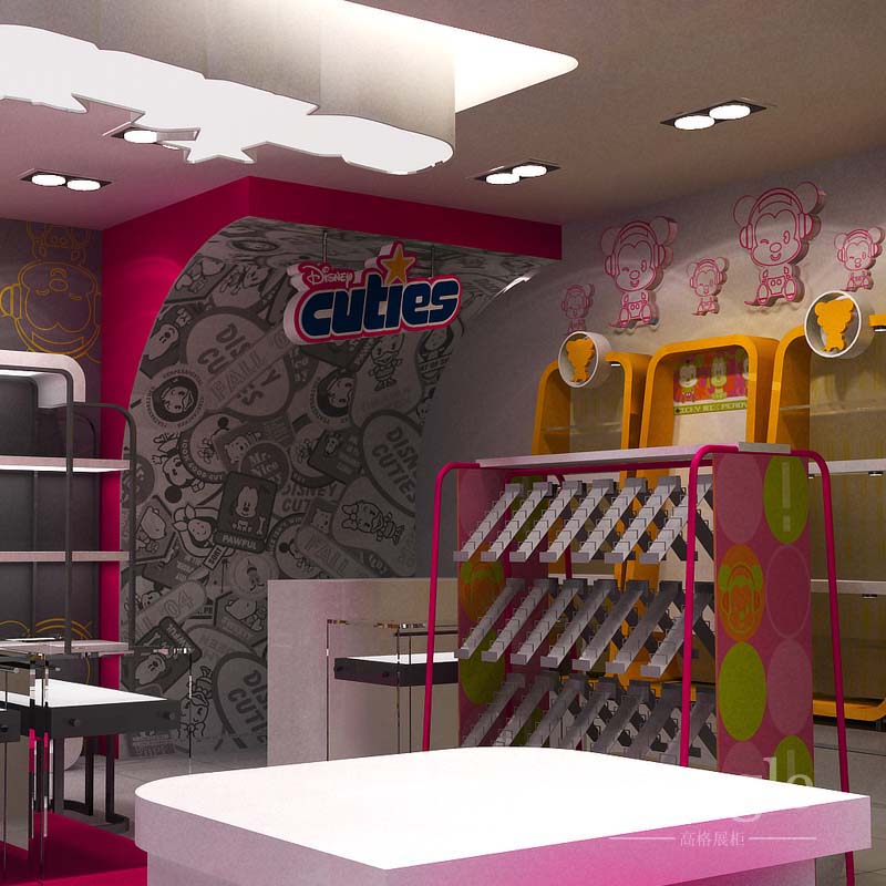 童裝米奇精品貨架