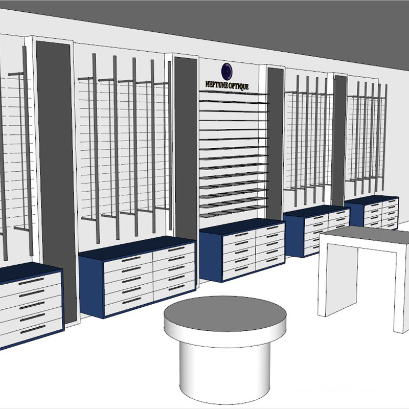 出口非洲眼鏡展柜