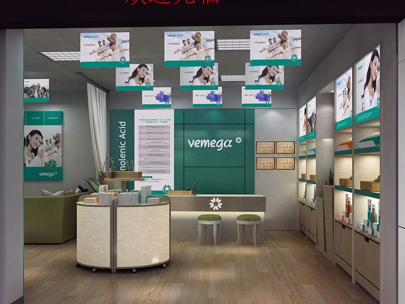 歐米母嬰用品展柜