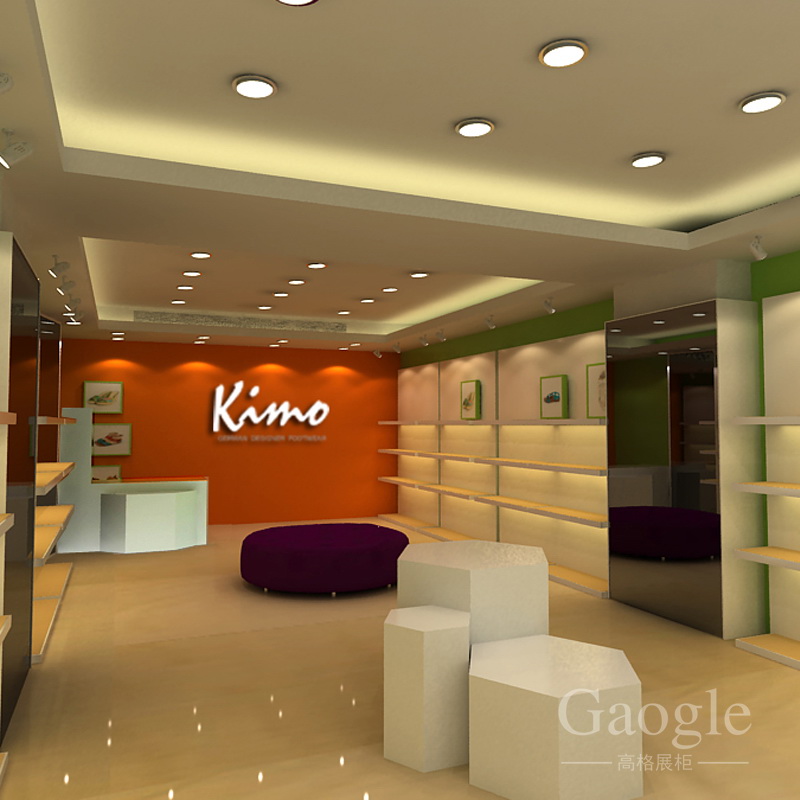 中山kimo男鞋展柜