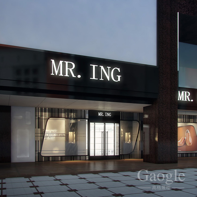 mring男鞋展柜
