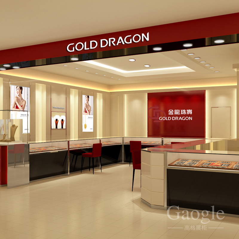 金龍珠寶展柜