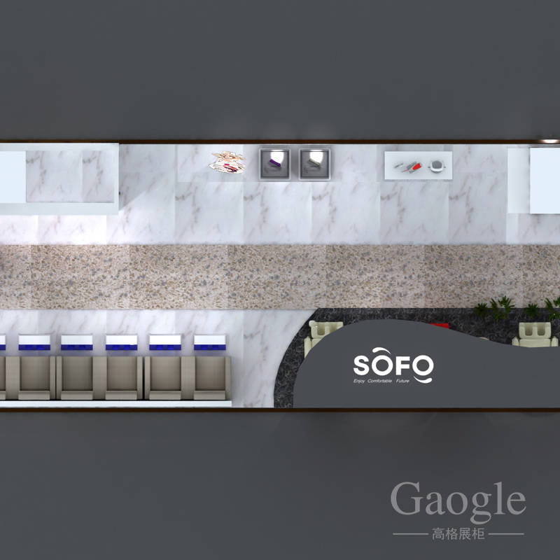 索弗保健器材展柜