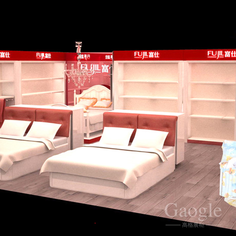 富仕床上用品展柜