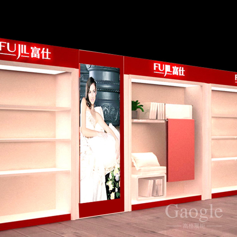 富仕床上用品展柜