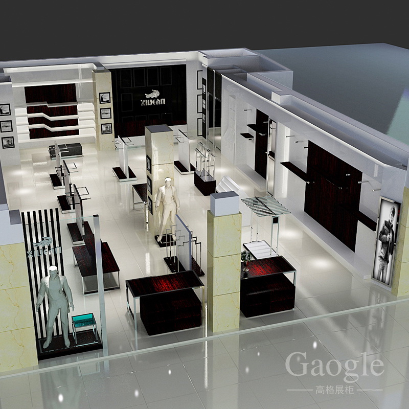男裝展柜定制
