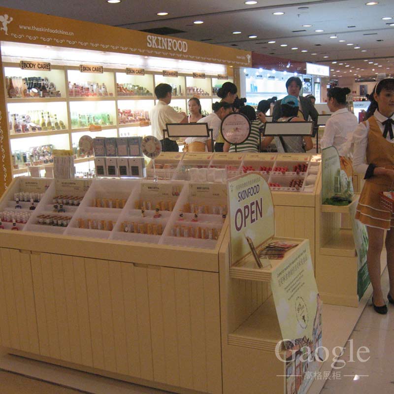 skin food化妝品展柜