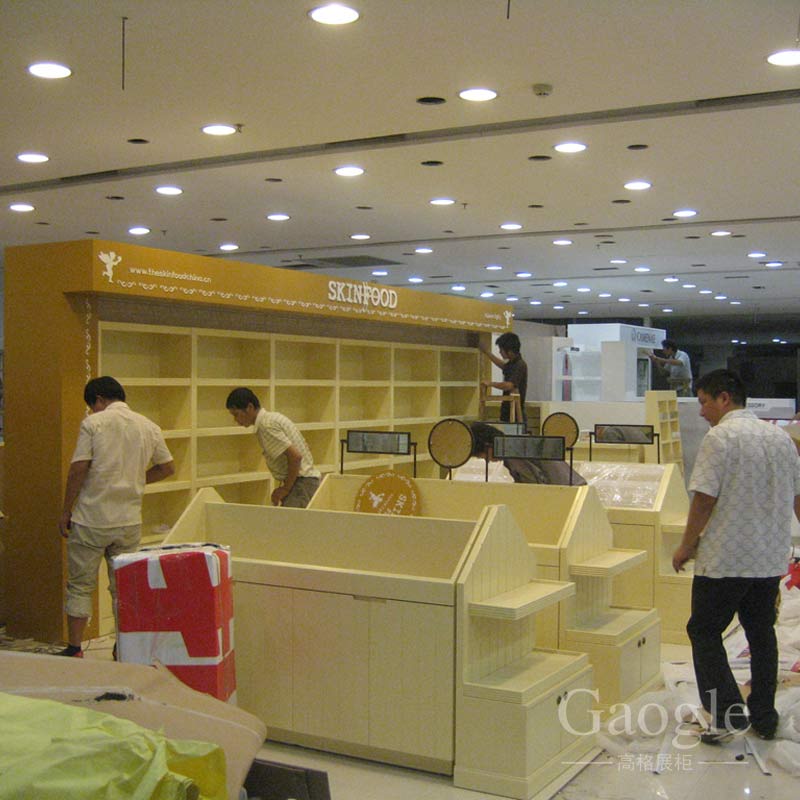 skin food化妝品展柜