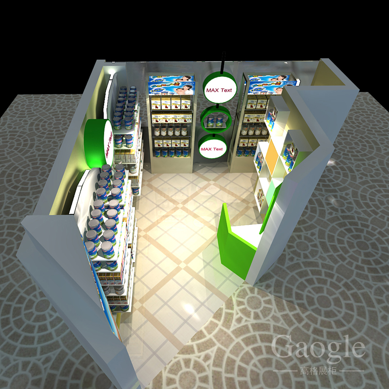 奶粉店展柜