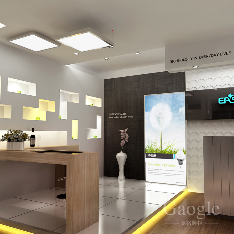 技易照明展柜