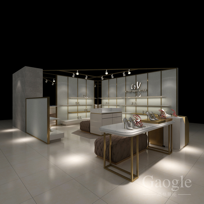 杭州UVD皮鞋展柜