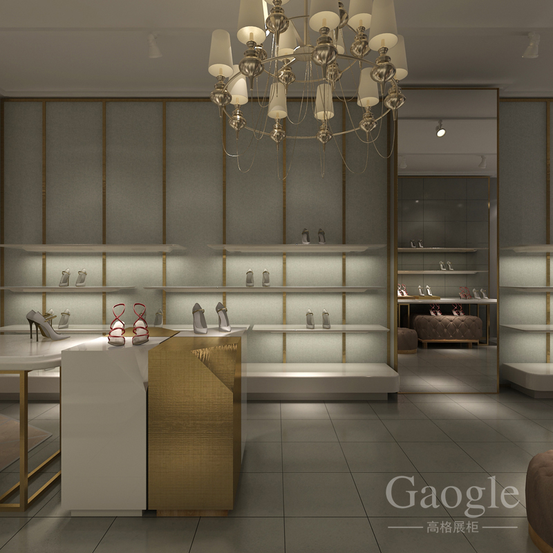 杭州UVD皮鞋展柜