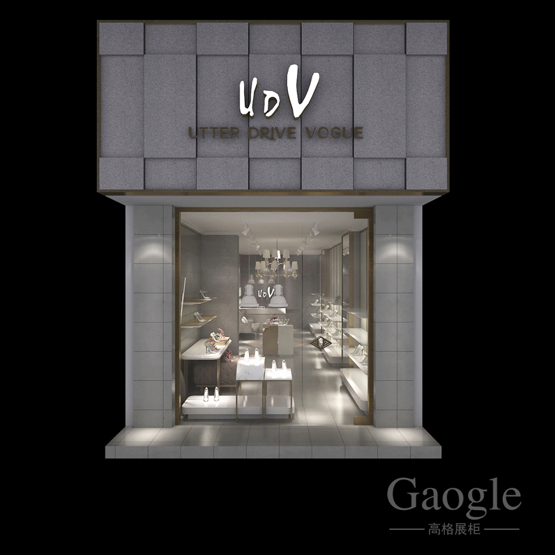 杭州UVD皮鞋展柜