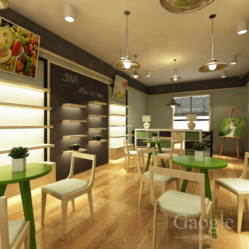 韓國純自然化妝品展柜