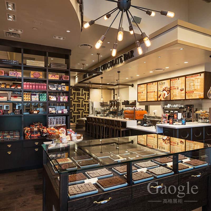 巧克力商店展柜