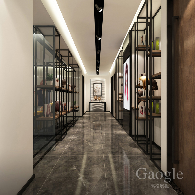 海森假發(fā)展柜