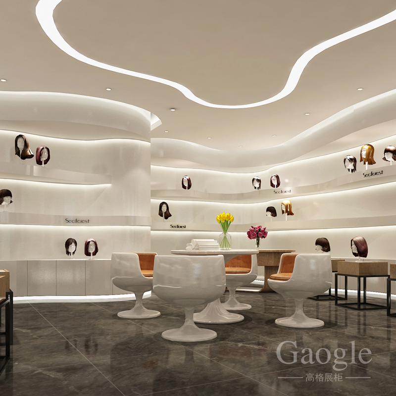 海森假發(fā)展柜