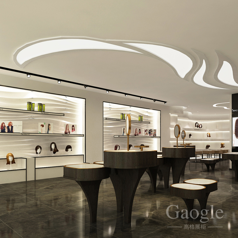 海森假發(fā)展柜