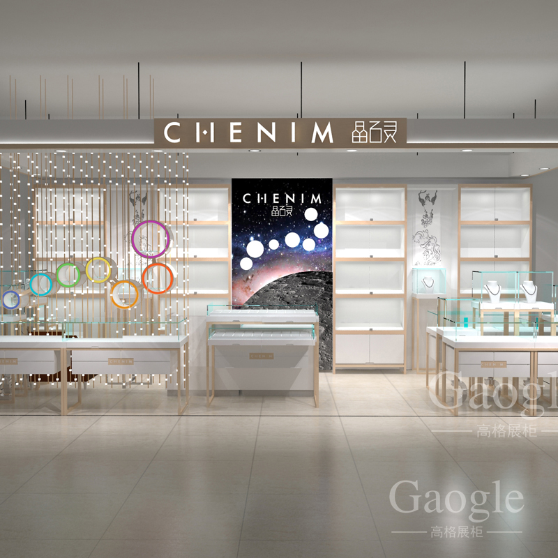 晶石靈珠寶展柜