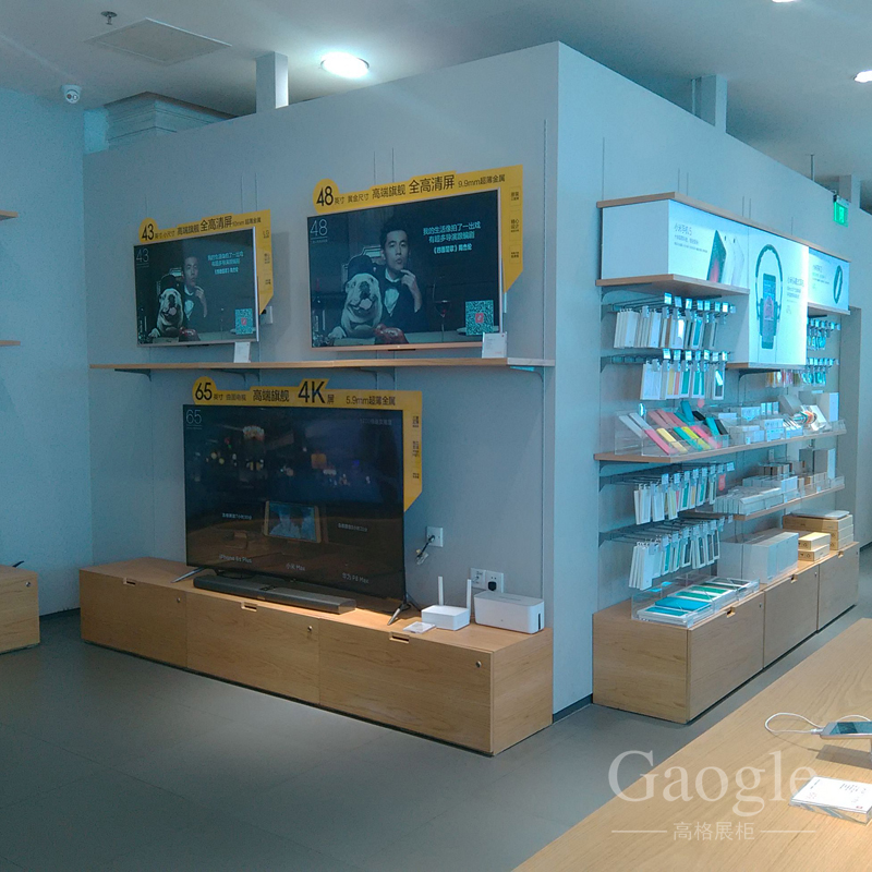 小米手機展柜