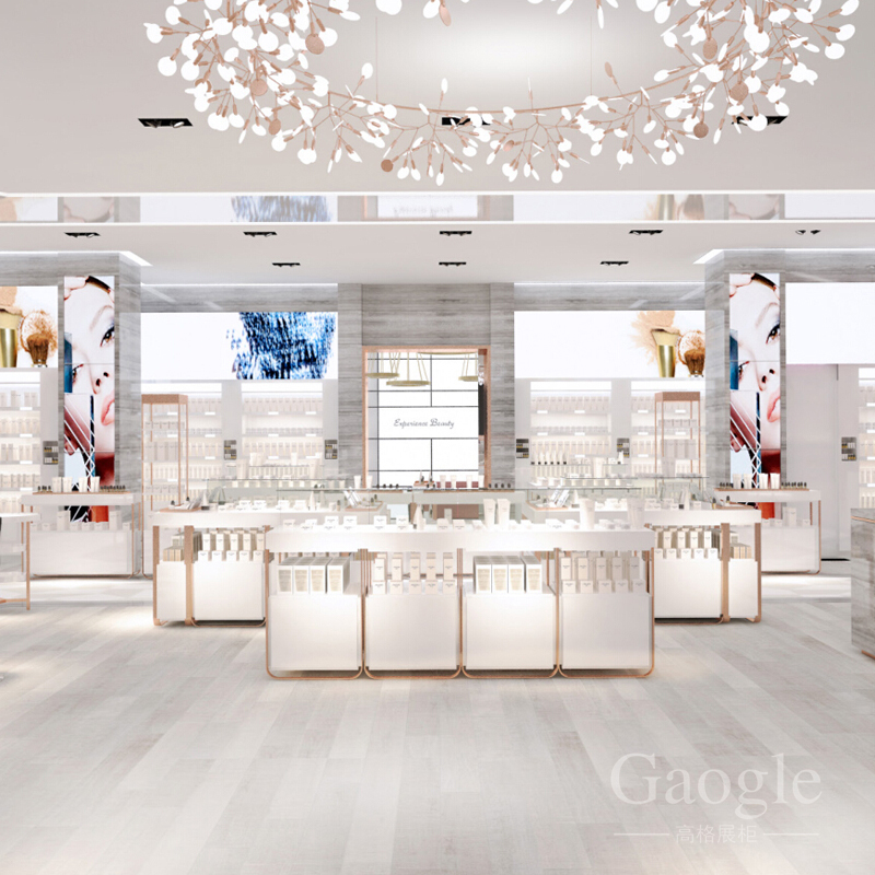 迪拜BRAND化妝品展柜