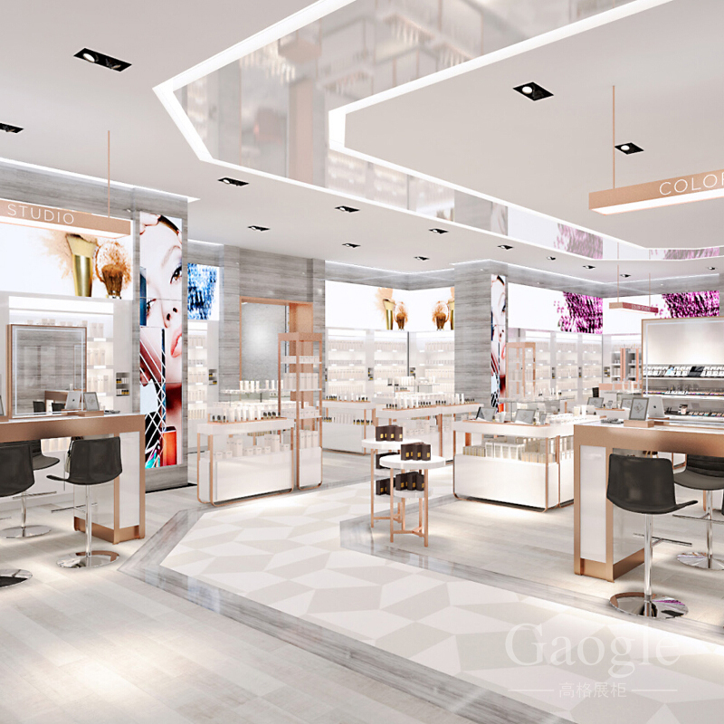 迪拜BRAND化妝品展柜