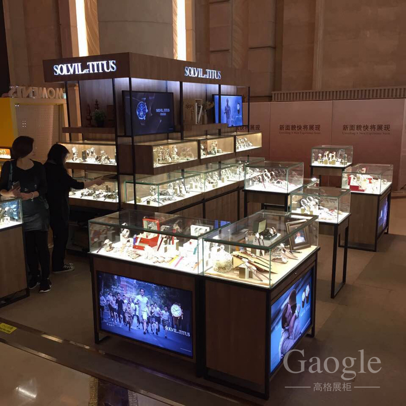 CITY CHAIN鐘表展柜