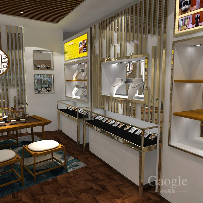 太陽城銀印銀飾展柜